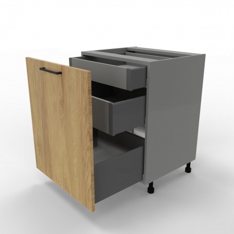 Kam Mono P2 DCSS60/WE2 Szafka z szufladami wewnętrznymi 60cm