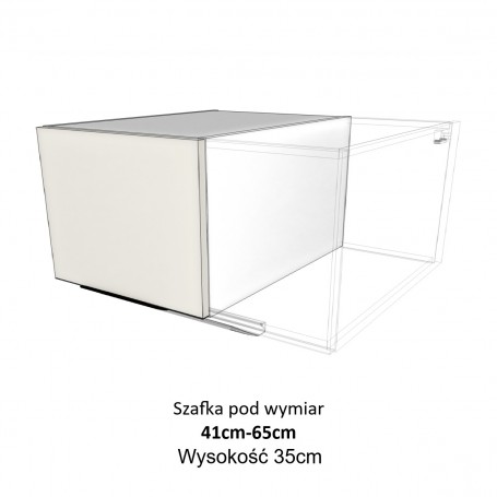 Kam Mono KC 4 WO 31-65/35N_SPEC Szafka wisząca niska-głęboka pod wymiar od 31cm do 65cm