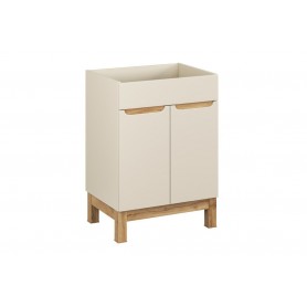 BALI CASHMERE 82-60-46-2D - Szafka pod umywalkę 60cm| Kaszmir Mat