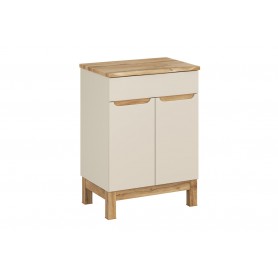 BALI CASHMERE 82-60-46-2D - Szafka łazienkowa z blatempod umywalkę 60cm