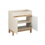 BALI CASHMERE 82-80-46-2D - Szafka łazienkowa pod umywalkę z blatem 80cm