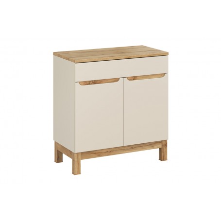 BALI CASHMERE 82-80-46-2D - Szafka łazienkowa pod umywalkę z blatem 80cm