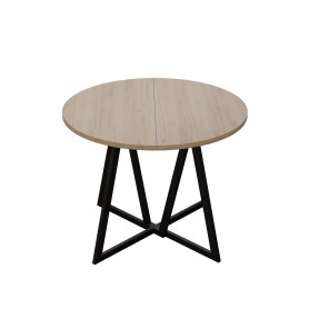 Stół Vikam MINI 25 - Okrągły rozkładany - Średnica 92cm