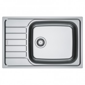 Zlewozmywak Z6 1-komorowy + Syfon - XL 780mm x 500mm Len