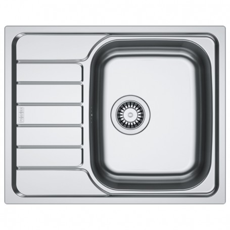 Zlewozmywak Z5 1-komorowy 620x500 LEN z ociekaczem + syfon