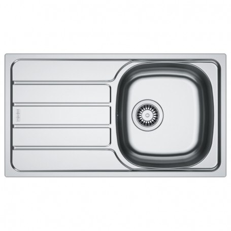 Zlewozmywak Z4 1-komorowy 780x435 LEN z ociekaczem + syfon