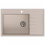 Zlewozmywak granitowy AXEL 160 - Beżowy