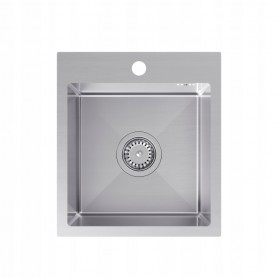 LOOK 40 Zlewozmywak jednokomorowy ze stali szlachetnej | 400 x 450 |