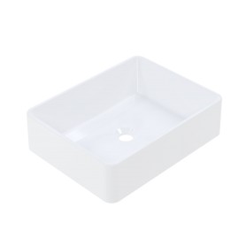 DOMINICA Umywalka prostokątna nablatowa 48,5cm x 37,5cm