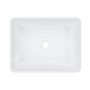 DOMINICA Umywalka prostokątna nablatowa 48,5cm x 37,5cm
