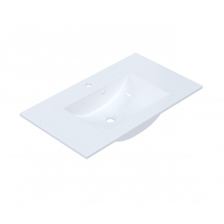 ELIF 80 Umywalka meblowa - wpuszczana 81cm x 47cm