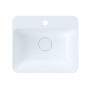 ARONA 45 Umywalka prostokątna nablatowa 45cm x 39cm