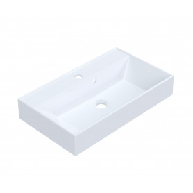 KATIA 60 Umywalka prostokątna nablatowa 60cm x 35cm