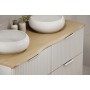 BLAT NATURE CREMONA 89-60-46 M - Blat do szafek łazienkowych 60cm - Dąb Cremona