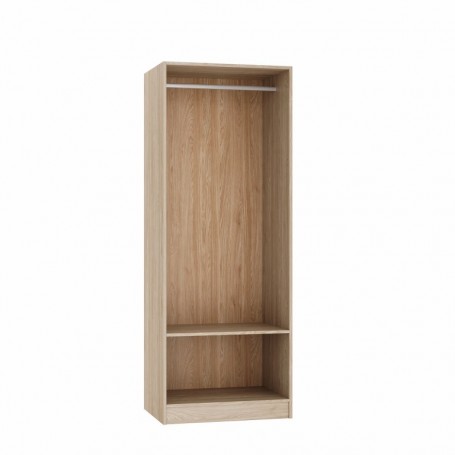 Szafa z drążkiem SW1 80/2137 - 80cm - Korpus bez frontu Layman - Różne kolory