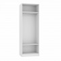 Szafa z drążkiem SW2 80/2357 - 80cm - Korpus bez frontu Layman - Różne kolory