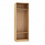 Szafa dwudrzwiowa z drążkiem SW2 80/2357 - 80cm - Szafa Layman - Różne kolory