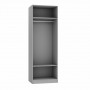 Szafa dwudrzwiowa z drążkiem SW2 80/2357 - 80cm - Szafa Layman - Różne kolory