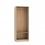 Szafa dwudrzwiowa z drążkiem SW1 80/2137 - 80cm - Szafa Layman - Różne kolory