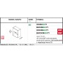 Kam Mono KC 4 WOM60/71 Szafka wisząca z półką na mikrofale 60cm
