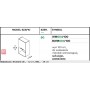 Kam Mono KC 4 WM60.1/100 Szafka wisząca z półką na mikrofale 60cm