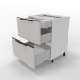 Kam Mono KC 2 DSS60/2WE1 Szafka z dwiema szufladami + jedna wewnętrzna 60cm