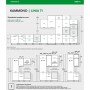 Kam Mono KC 2 DPK60 Szafka do zabudowy piekarnika kompaktowego o szerokości 60cm