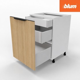 Kam Mono KC 2 BDCST60/WE2 Szafka z dwiema wewnętrznymi szufladami BLUM 60cm