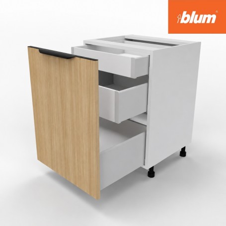Kam Mono KC 2 BDCST60/WE2 Szafka z dwiema wewnętrznymi szufladami BLUM 60cm