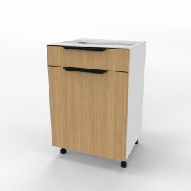 Kam Mono KC 2 DSS50.1/1 Szafka jednodrzwiowa z szufladą 50cm