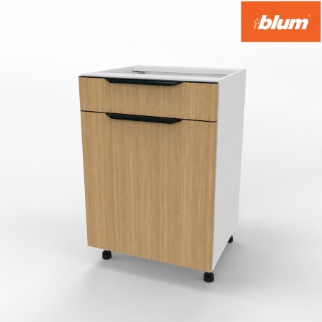 Kam Mono KC 2 BDST50.1/1 Szafka jednodrzwiowa z szufladą BLUM 50cm