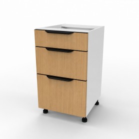 Kam Mono KC 2 DS50/3 Szafka z trzema szufladami 50cm