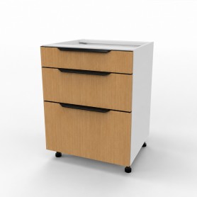 Kam Mono KC 2 DSS55/3 Szafka z trzema szufladami Slimbox 55cm