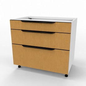 Kam Mono KC 2 DSS85/3 Szafka z trzema szufladami Slimbox 85cm