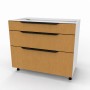 Kam Mono KC 2 DSS90/3 Szafka z trzema szufladami Slimbox 90cm