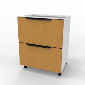 Kam Mono KC 2 DSS60/2PŁ Szafka z dwiema szufladami do zabudowy płyty grzewczej 60cm