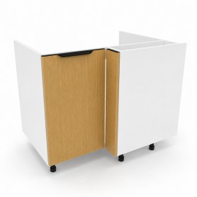 Kam Mono KC 2 DRZ100x70 PRAWA Szafka narożna zlewowa 100cm x 70cm