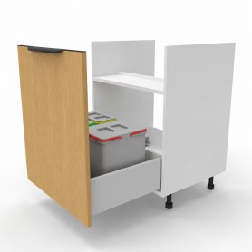 Kam Mono KC 2 DZCSS50 Szafka zlewowa z szufladą na sortowniki 50cm