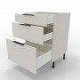 Wyspa kuchenna ZW8LPB 120x80| Blat + przegroda P2|127,2cm x 80cm|