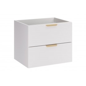ASTER WHITE 82-60-46-2S – Szafka łazienkowa pod umywalkę 60cm 2 szuflady
