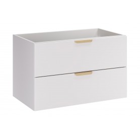 ASTER WHITE 82-80-46-2S – Szafka łazienkowa pod umywalkę 80cm 2 szuflady