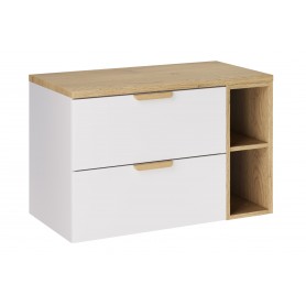 Aster White SET-ASW B CREMONA 80CM LR – Zestaw meblowy 80cm z blatem