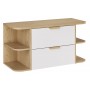 Aster White SET-ASW B CREMONA 100CM LRSM UN BEYOND – Zestaw meblowy 100cm z blatem i umywalką nablatową Beyond