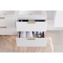 Aster White SET-ASW 120CM LAVA – Zestaw meblowy 120cm z umywalką meblową Lava