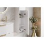 Aster White SET-ASW B CREMONA 80CM – Zestaw meblowy 80cm z blatem