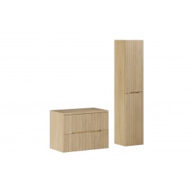 Nordic Cremona SET-NC B CREMONA 80CM HC – Zestaw meblowy 80cm z blatem i Szafką wysoką