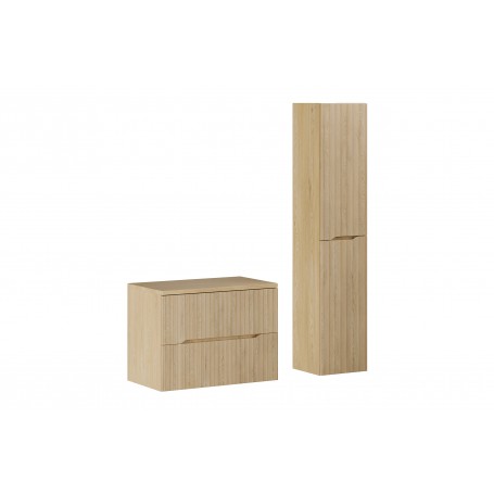Nordic Cremona SET-NC B CREMONA 80CM HC – Zestaw meblowy 80cm z blatem i Szafką wysoką