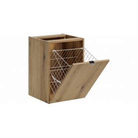 NOVA OAK 81-40-1DK – Szafka łazienkowa pod blat 40cm z koszem na pranie