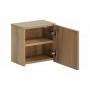 NOVA OAK A 83-30-1DQ(W83-03A) – Szafka łazienkowa Górna Qubik 30x30cm 1 Drzwi