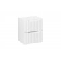 NOVA WHITE 82-50-2S – Szafka łazienkowa pod umywalkę 50cm 2 szuflady